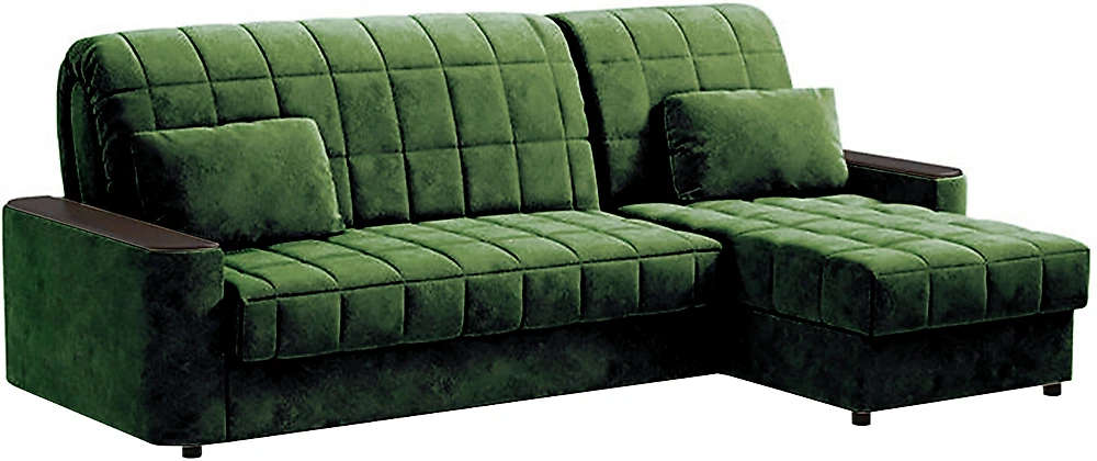 угловой диван для детской Даллас Плюш Свамп