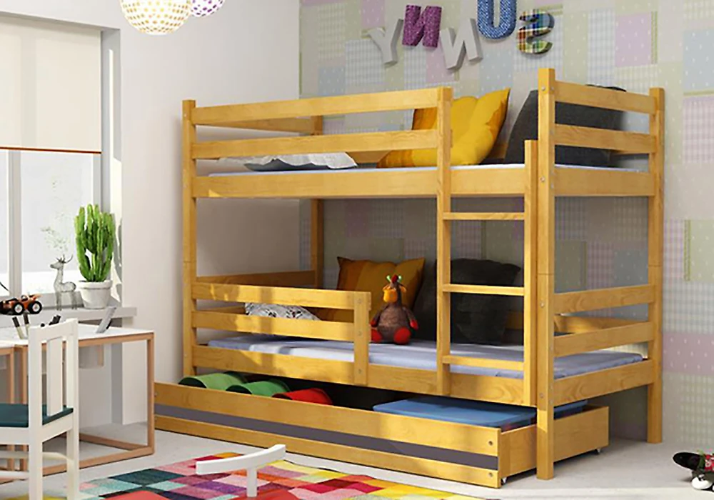 двухтажная кровать для детей Юниор