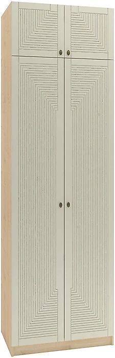 Шкаф с антресолью распашной Фараон Д-5 Дизайн-1