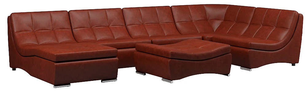 кожаный диван Монреаль-7 Дизайн 3 кожаный