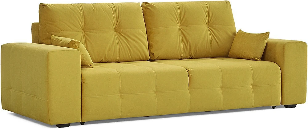 диван желтого цвета Питсбург Плюш Мастард