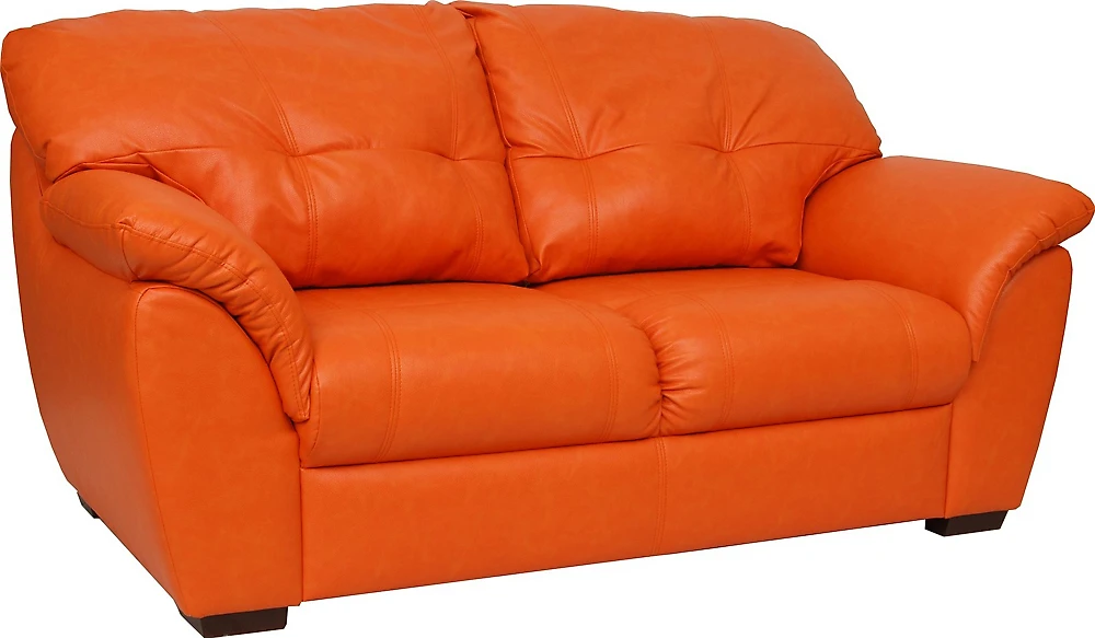 Нераскладной диван Честер-2 (Орион-2) Оранж двухместный