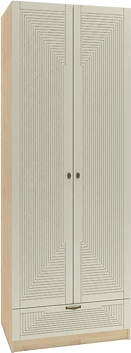 Прямой распашной шкаф Фараон Д-2 Дизайн-1