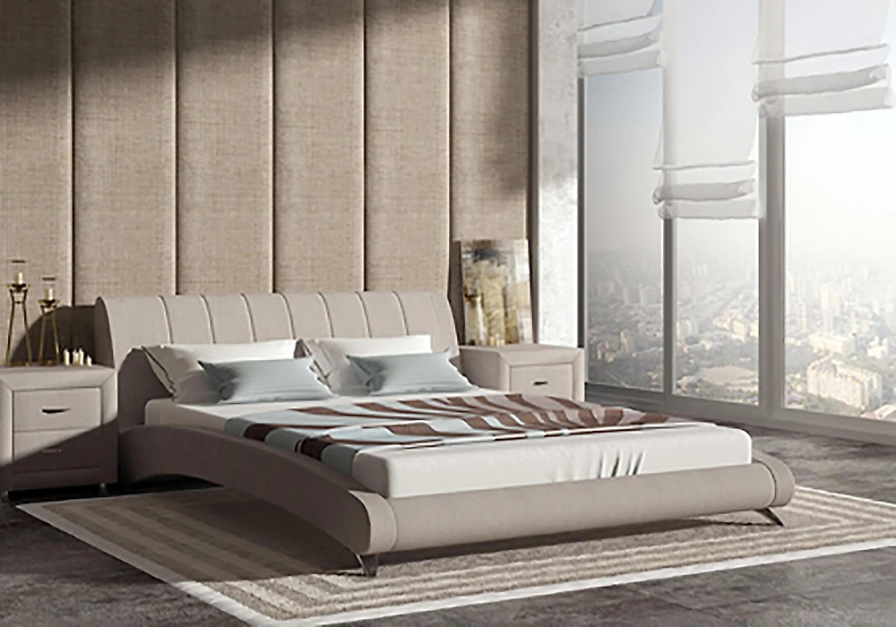 Двуспальная кровать с подъемным механизмом Verona-2