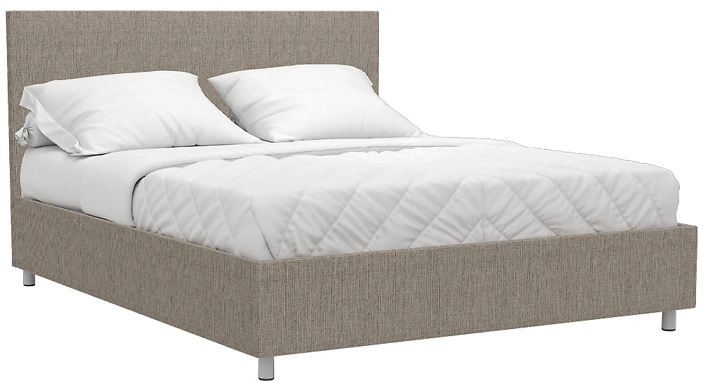 Кровать в современном стиле Белла 160х200 с ламелями Кантри Браун