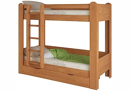 детская кровать с бортиками Корвет