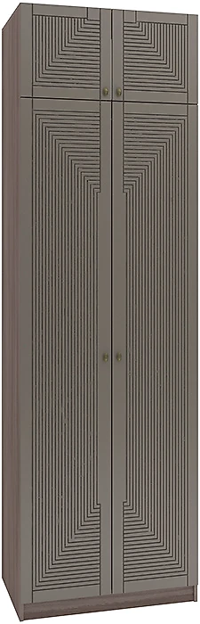 Распашной шкаф высотой 2,4 м  Фараон Д-5 Дизайн-2