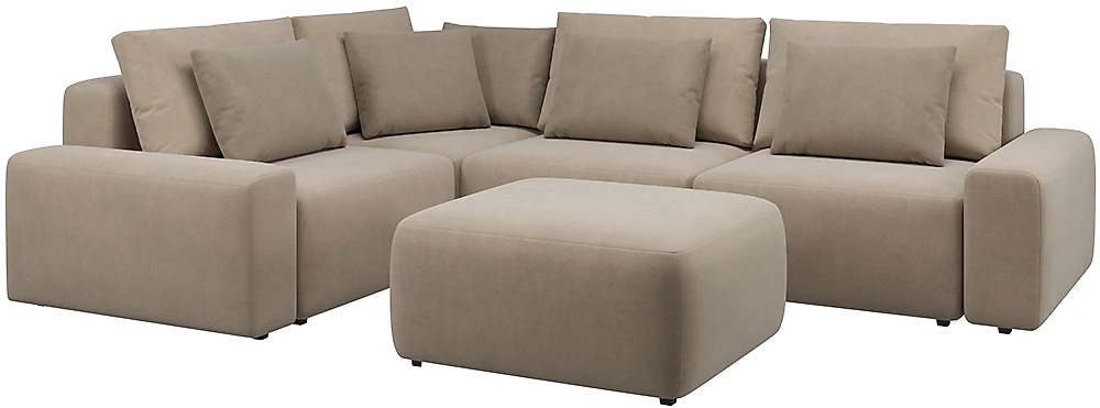 диван для сна Гунер-1 Плюш Мокко