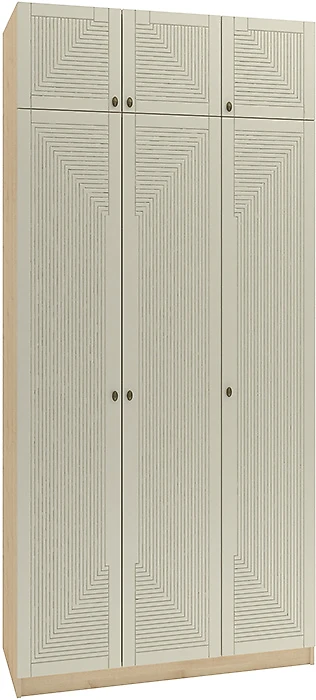 Шкаф с антресолью распашной Фараон Т-10 Дизайн-1