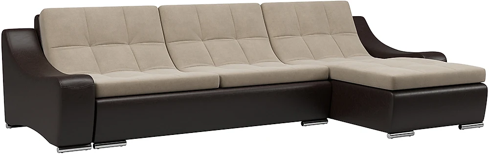  угловой диван с оттоманкой Монреаль-8 Милтон
