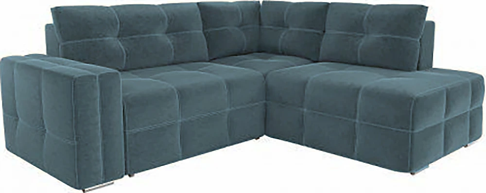 Угловой диван для спальни Леос Плюш Бриз