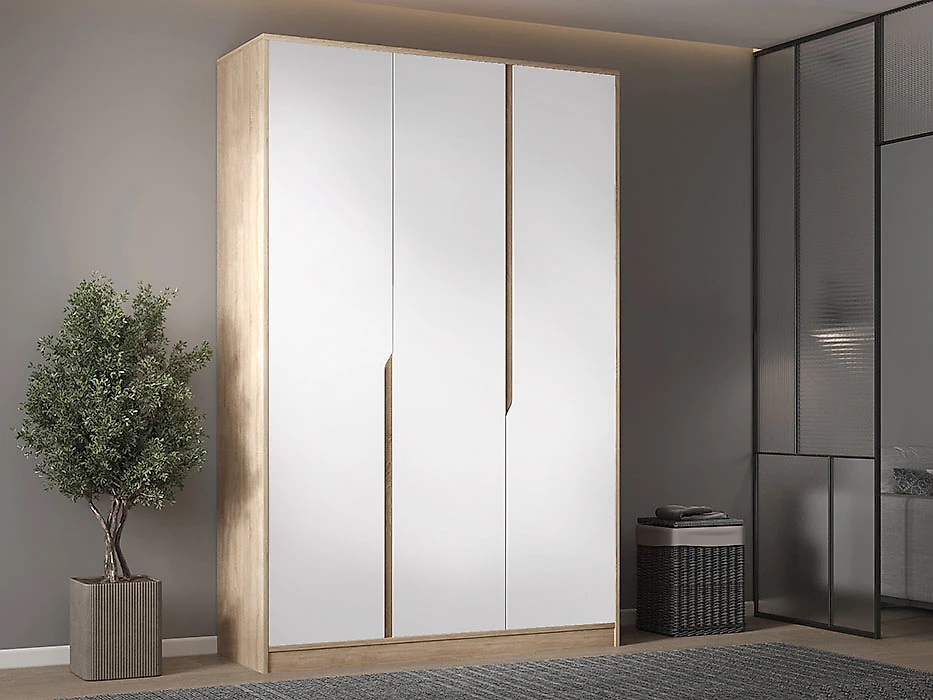 Шкаф с распашными дверями Монс 3-створчатый Дизайн-2