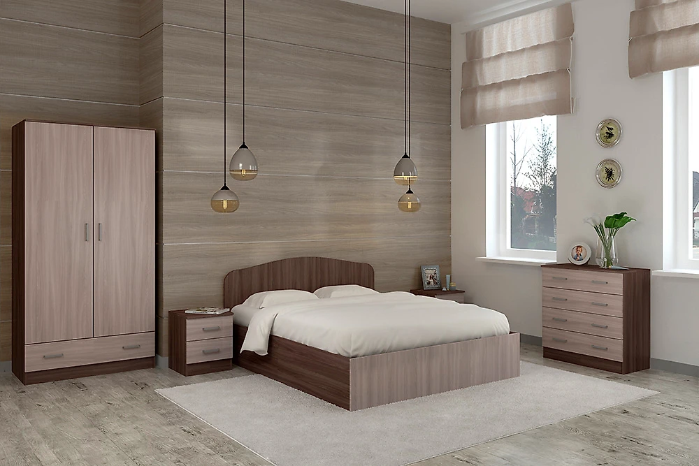 Модульная спальня Тавла-6 Л Дизайн-2