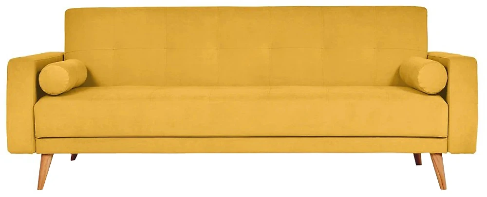 диван желтого цвета Сэлвик трехместный Дизайн 1