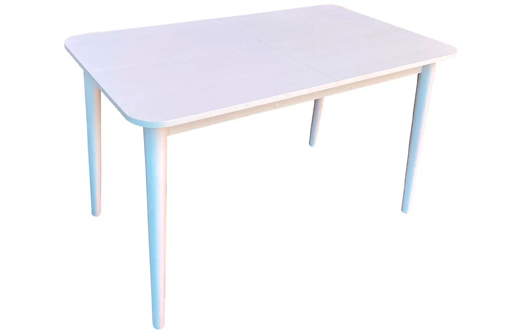 Обеденный стол  Стол Лофт раздвижной Белый с полосками