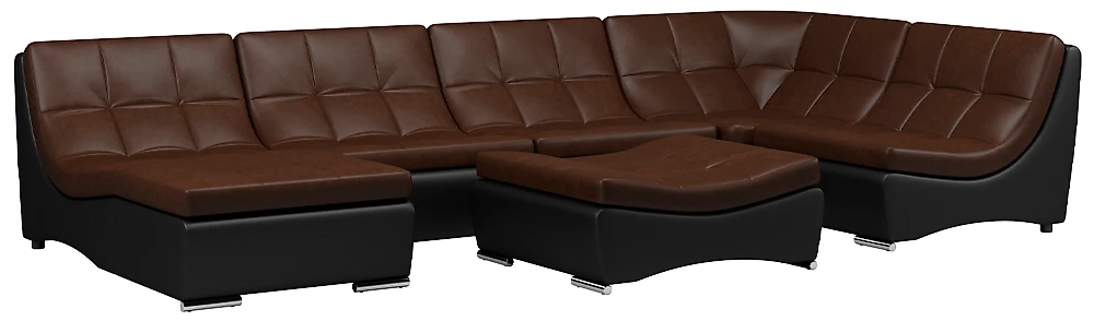 диван пума Монреаль-7 Дизайн 4 кожаный