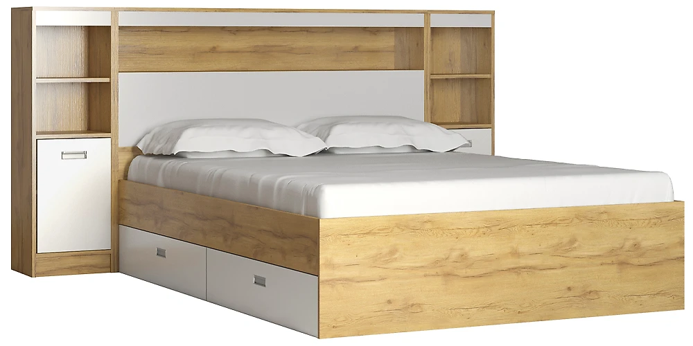 Кровать  Виктория-4-140 Дизайн-1