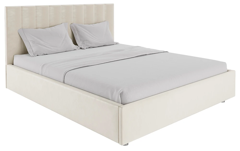 кровать двуспальная Лероса Плюш Дизайн 1