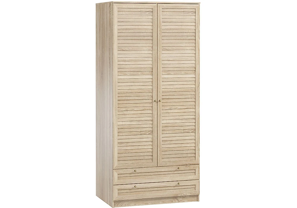 Распашной шкаф в спальню Кантри 2.2 (Мини) Дизайн-2