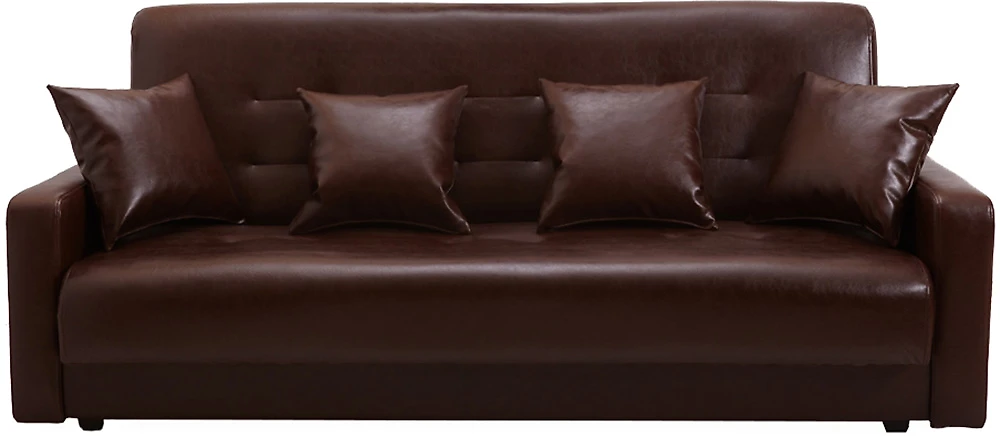 диван из натуральной кожи Престиж Браун-140
