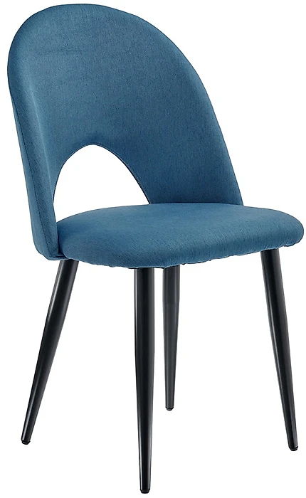 мебель для ресторанов Клео голубой с черными ножками арт. GMST0000040