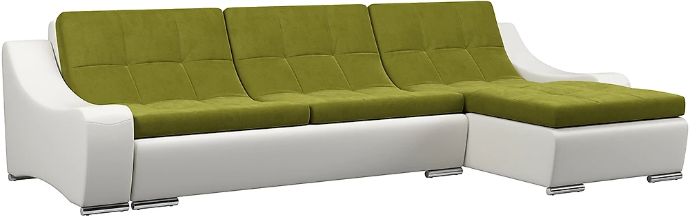  угловой диван с оттоманкой Монреаль-8 Свамп