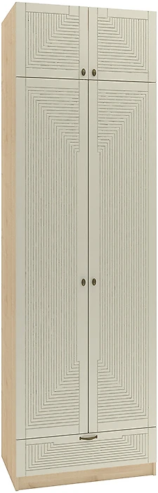 Шкаф с антресолью распашной Фараон Д-6 Дизайн-1