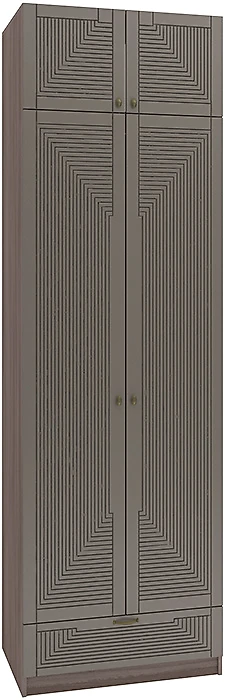 Распашной шкаф высотой 2,4 м  Фараон Д-6 Дизайн-2