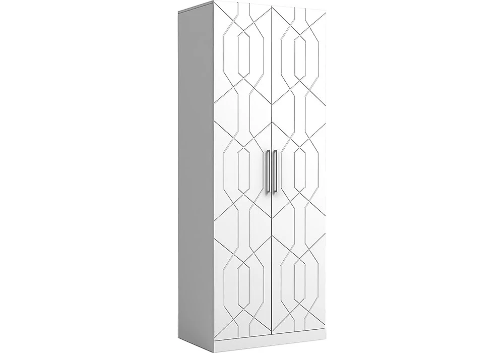 Шкаф с распашными дверями Дольче-2 Дизайн-1