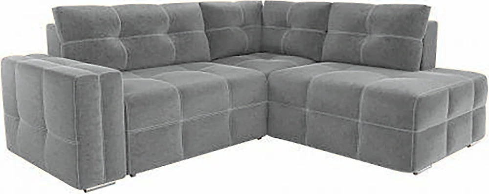 Модульный диван для гостиной Леос Плюш Грей