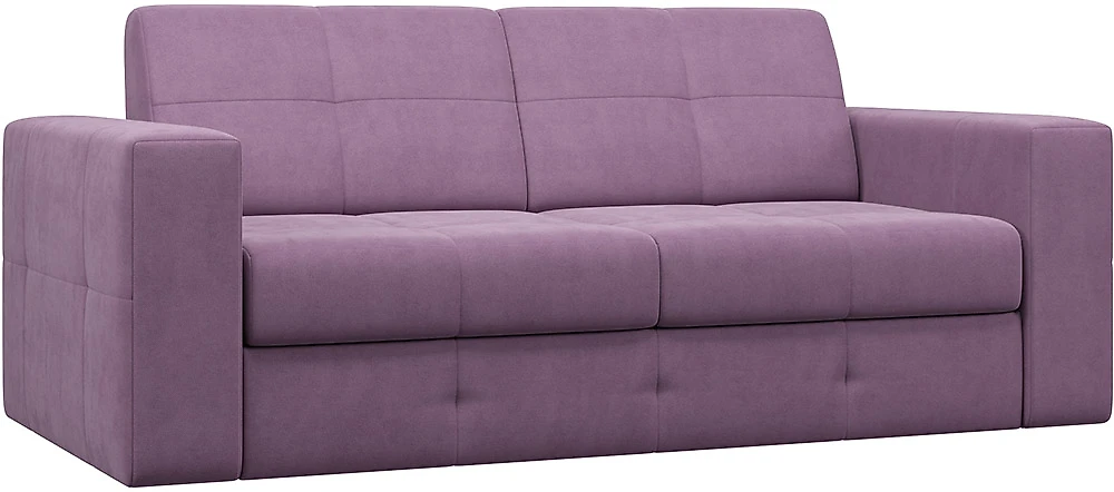 Прямой диван из велюра  Сан-Ремо Некст Лилак