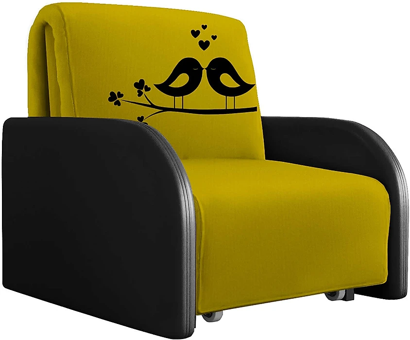 кресло желтого цвета Фавор 23