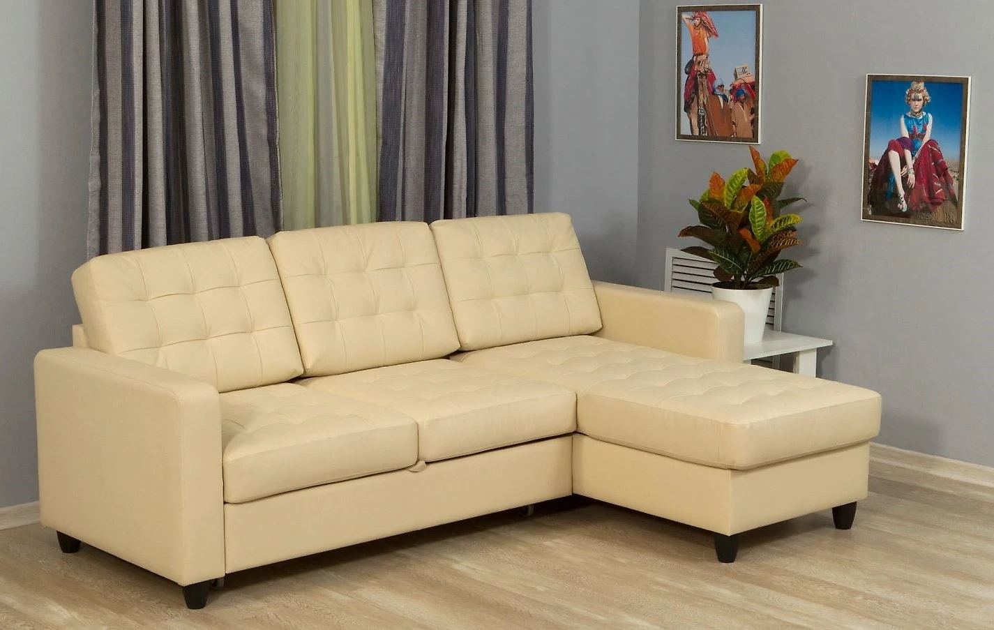 диван из натуральной кожи кожаный Камелот Дизайн 1