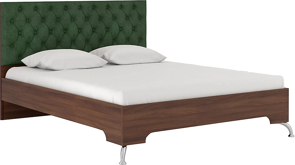 Тёмная кровать Луиза-4 КС Дизайн-1