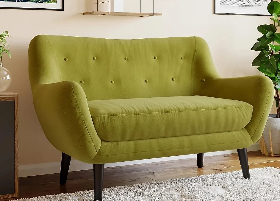 Прямой диван в спальню  Элефант Дизайн-5