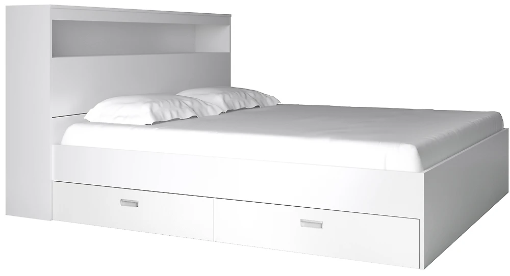 Кровать с ящиками для белья Виктория-2-180 Дизайн-2