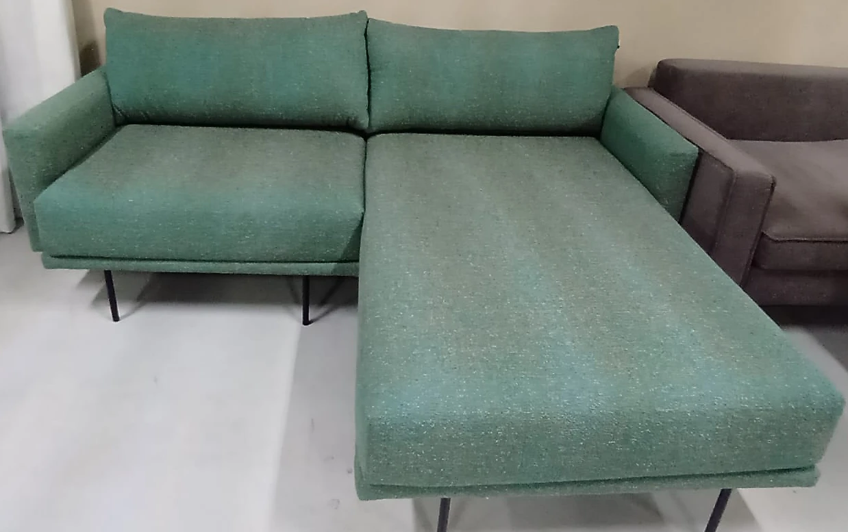 Угловой диван для гостиной Мисл-1 Textile Azure арт. 2001634614