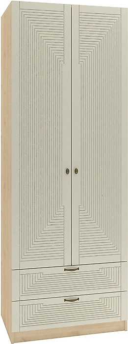 Распашной шкаф с полками Фараон Д-3 Дизайн-1