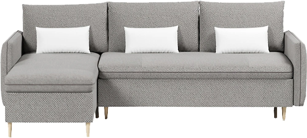 Угловой диван с правым углом Рон Амиго Грей