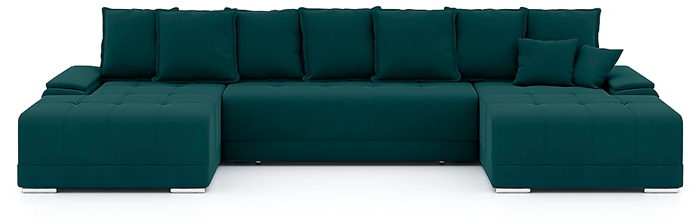 диван в зал Nordviks П П-образный Плюш Дизайн-3