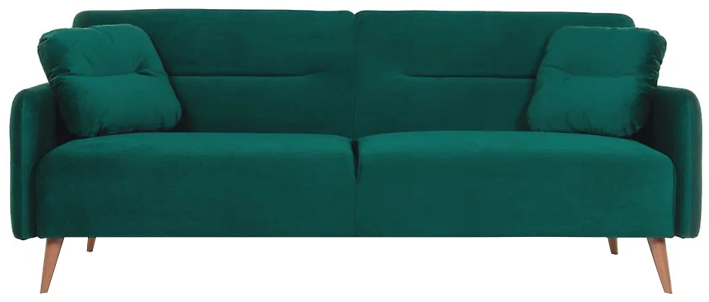 диван зеленого цвета Хюгге трехместный Дизайн 2